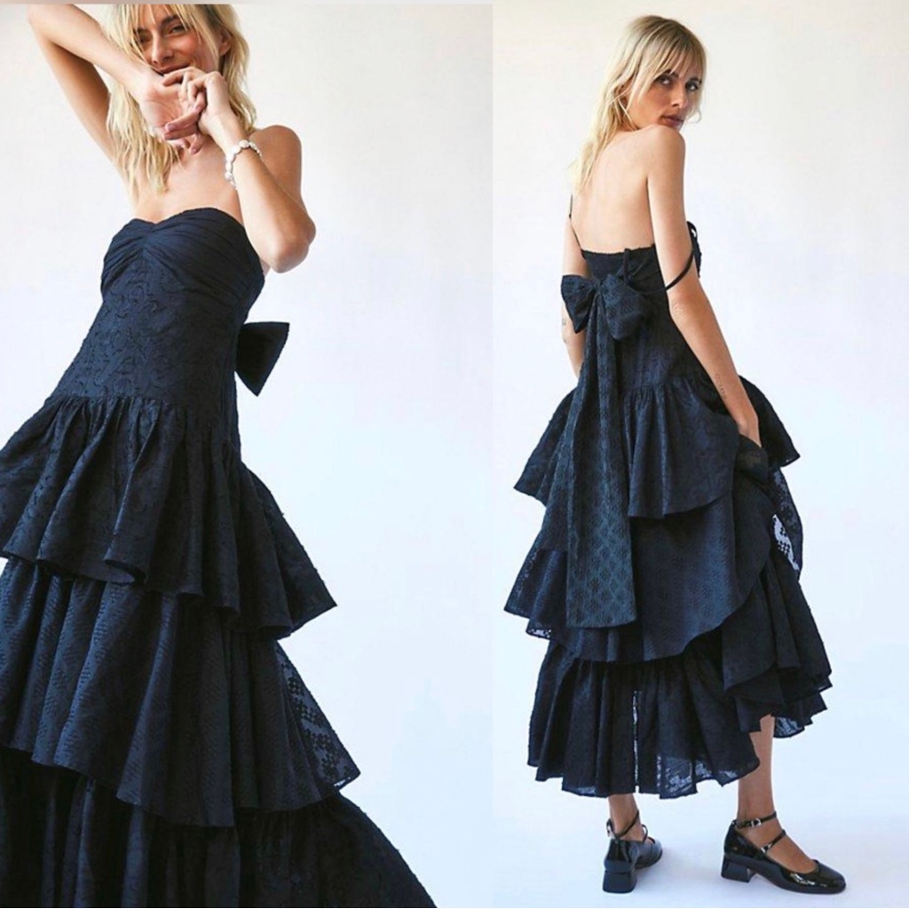 Free People X Brenda Knight X Nigel Preston Gown Xs